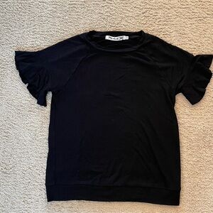 Michael Stars flutter sleeve sweatshirt